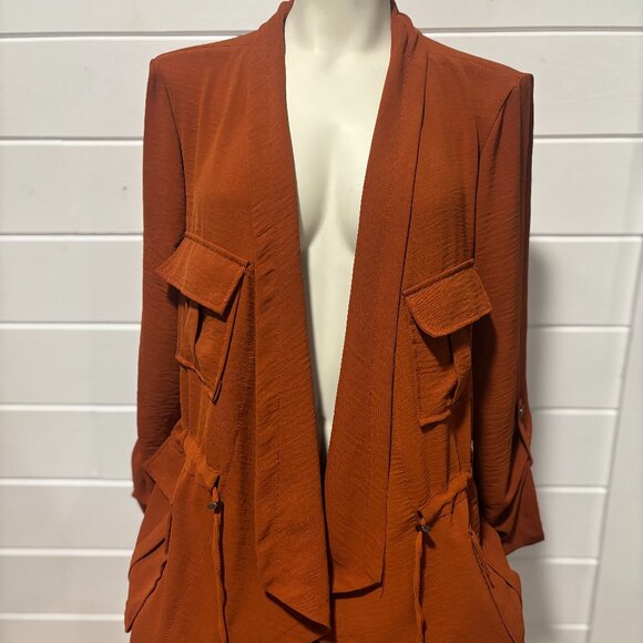 Meg & Margo brand open front blouse. - Picture 1 of 4